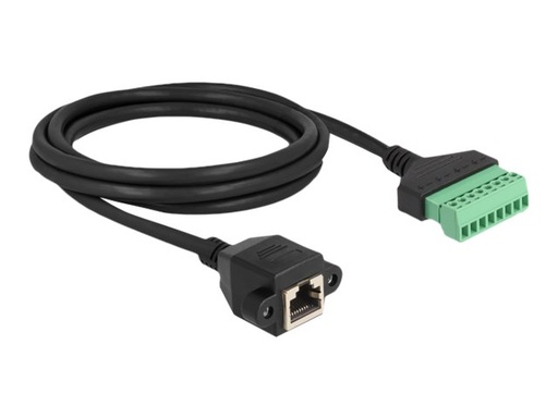 [66060] Delock Netzwerkadapterkabel - 8-polige Anschlussleiste (W)