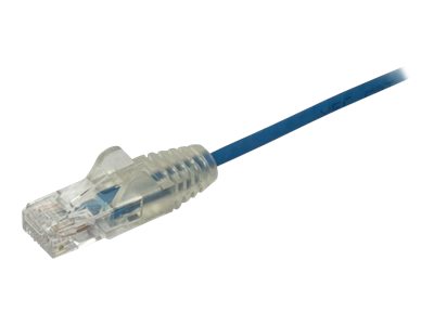 [N6PAT300CMBLS] StarTech.com 3 m Cat6-Kabel - Schlankes Cat6-Patchkabel - Blau - Snagless RJ45-Anschlusse - Gigabit-Ethernet-Kabel - 28 AWG - Patch-Kabel - RJ-45 (M)
