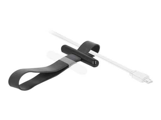 [18337] Delock Kabelbinder - Schwarz