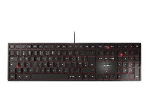 [JK-1600GB-2] Cherry KC 6000 SLIM - Tastatur - USB - GB - Tastenschalter: CHERRY SX