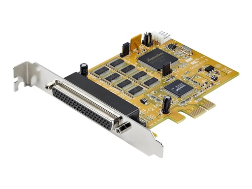 [PEX8S1050] StarTech.com Startech 8 Port PCI Express Karte - PCIe RS232 Erweiterungskarte - 16C1050 UART - Windows & Linux (PEX8S1050)