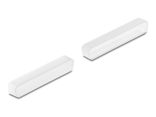 [67127] Delock Stecker-Staubschutz - für D-Sub 37 weiblich - durchsichtig (Packung mit 2)