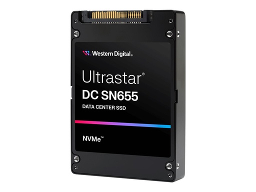 [0TS2509] WD Ultrastar DC SN655 WUS5EC0B1ESP7Y3 - SSD - Datencenter - 30.72 TB - intern - 2.5" (6.4 cm)