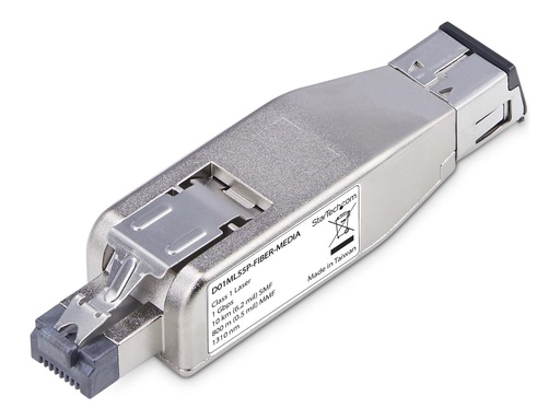 [D01ML55P-FIBER-MEDIA] StarTech.com Gigabit Fiber to RJ45 Ethernet Media