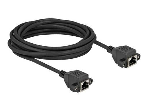 [87012] Delock Netzwerkkabel - RJ-45 (W) schraubbar zu RJ-45 (W)