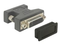 [60160] Delock Dust Cover for DVI female - Schutzumschlag - Schwarz (Packung mit 10)