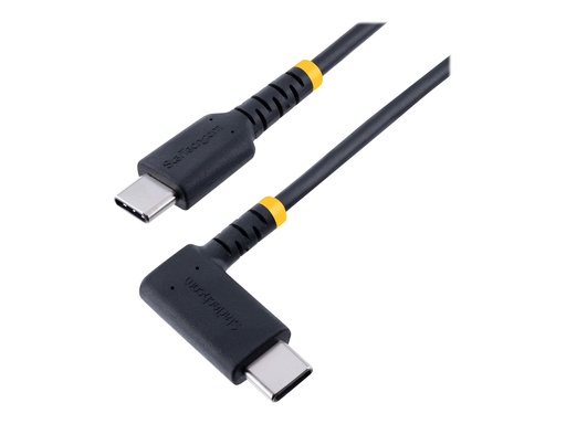 [R2CCR-1M-USB-CABLE] StarTech.com 1 m USB-C Ladekabel Mit Winkelstecker und 60W PD - Robust - USB-Kabel - 24 pin USB-C (M)