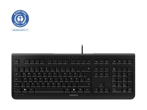 [JK-0800CH-2] Cherry KC 1000 - Tastatur - Schweizerisch - Schwarz