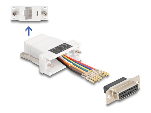 [67111] Delock Netzwerkadapter - 15 pin D-Sub (DB-15)