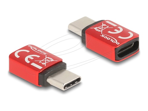 [60689] Delock USB-Adapter - 24 pin USB-C (M) zu 24 pin USB-C (W)