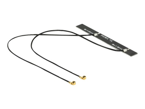 [88983] Delock WLAN Doppelantenne - Antenne - Wi-Fi