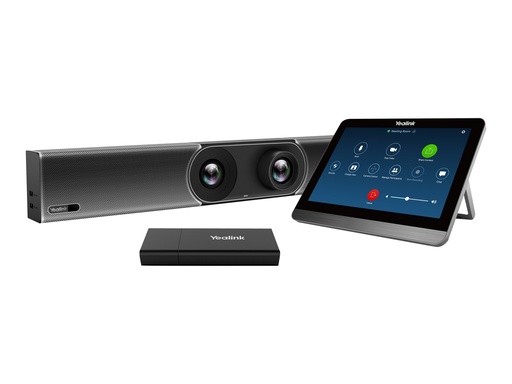 [1206649] Yealink MeetingBar A30 - All-in-One Videokonferenz-Leiste (Videoleiste, kabelloses Sharing-Pod, Touchkonsole)