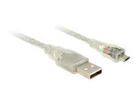 [83901] Delock USB-Kabel - Micro-USB Typ B (M) zu USB (M)