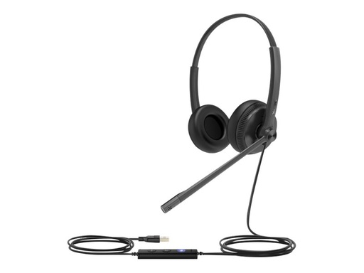 [1308043] Yealink UH34 Dual - Headset - On-Ear - kabelgebunden