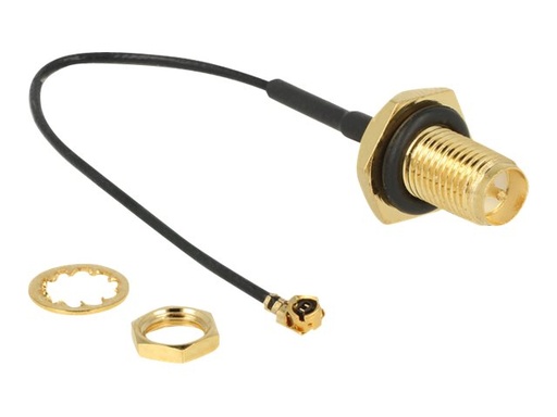 [89584] Delock Antennenkabel - RP-SMA weiblich zu MHF/U.FL