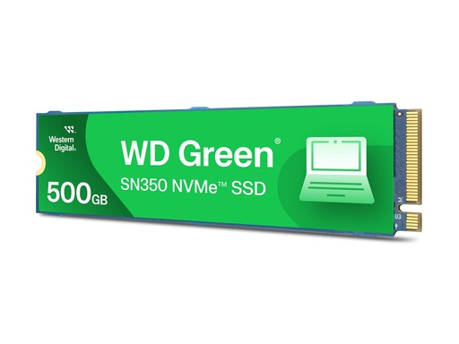 [WDS500G2G0C-00CDH0] WD Green SN350 NVMe SSD WDS500G2G0C-00CDH0 - SSD - 500 GB - intern - M.2 2280 - PCIe 3.0 x4 (NVMe)