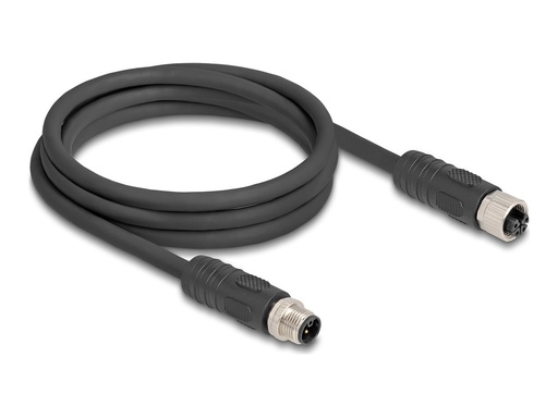 [80520] Delock Sensorkabel - M12 (4-polig) (M) zu M12 (4-polig)