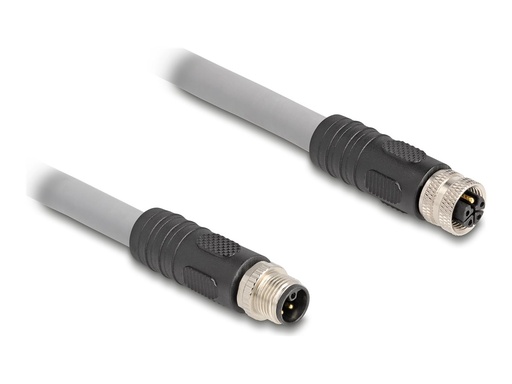 [80537] Delock Sensorverlängerungskabel - M12 (5-polig)