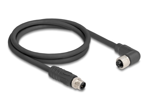 [80523] Delock Sensorkabel - M12 (4-polig) (M) gerade zu M12 (4-polig)