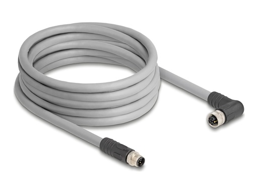 [80545] Delock Sensorkabel - M12 (5-polig) (M) gerade zu M12 (5-polig)