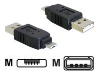 [65037] Delock USB-Adapter - USB (M) zu Micro-USB Type A (M)