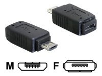 [65033] Delock USB-Adapter - Mikro-USB Typ AB (W)