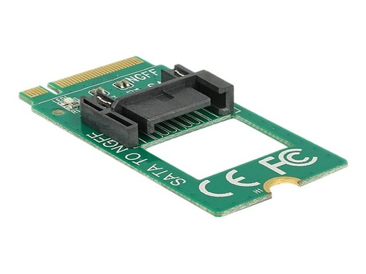 [62876] Delock Adapter M.2 Key B male > SATA 7 pin