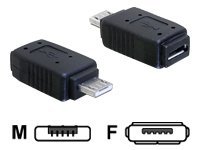 [65032] Delock USB-Adapter - Mikro-USB Typ AB (W)