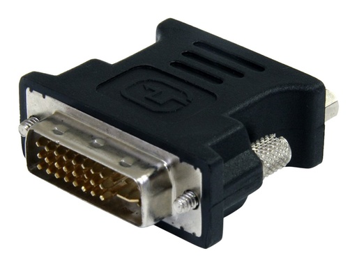[DVIVGAMFBK] StarTech.com DVI auf VGA Adapter - St/Bu - Schwarz - DVI zu VGA Konverter / Monitoradapter - VGA-Adapter - DVI-I (M)