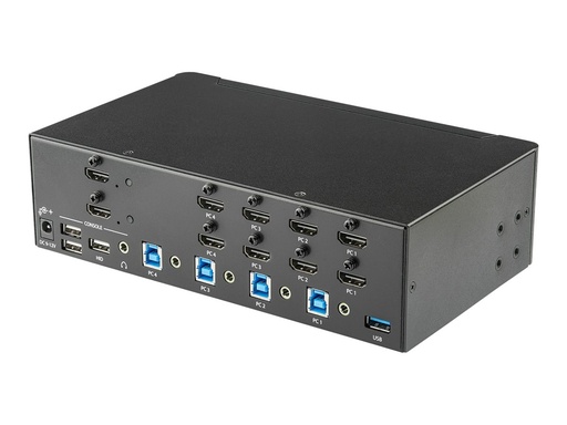 [SV431DHD4KU] StarTech.com Startech KVM Switch HDMI 4 Port - 4K 30 Hz - KVM Extender für HDMI