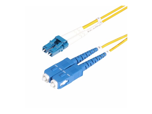 [SMLCSC-OS2-2M] StarTech.com 2m OS2 LWL Patchkabel LC zu SC (UPC)
