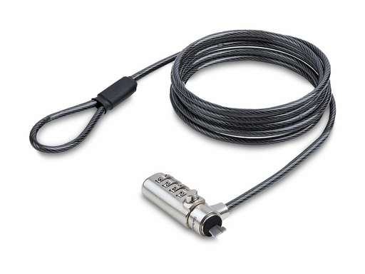 [SSTDC4D-LAPTOP-LOCK] StarTech.com Slim Lock K-Slot Compatible, 6.6ft
