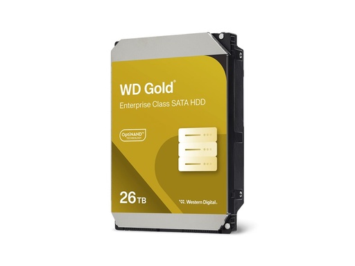 [WD261KRYZ] WD Gold WD261KRYZ - Festplatte - Enterprise - 26 TB - intern - 3.5" (8.9 cm)