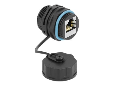 [86695] Delock Netzwerkkoppler - RJ-45 (W) abgedichtet zu RJ-45 (W)