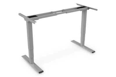 [DA-90435] DIGITUS Elektrisch höhenverstellbares Tischgestell, Dual-Motor, 3-Stufen, Grau