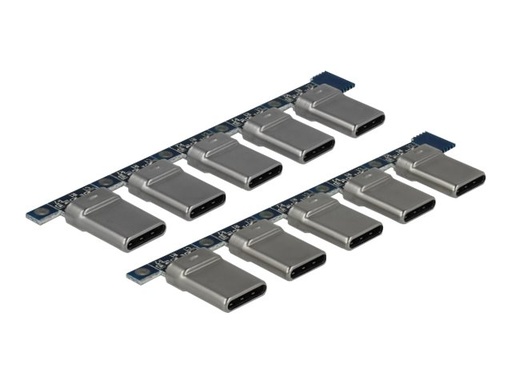 [65966] Delock USB-Anschluss - USB-C (M) zu 4-poliger Steckverbinder (M)
