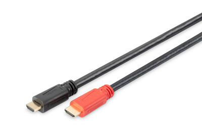 [AK-330105-300-S] DIGITUS HDMI High Speed Anschlusskabel, mit Verstärker
