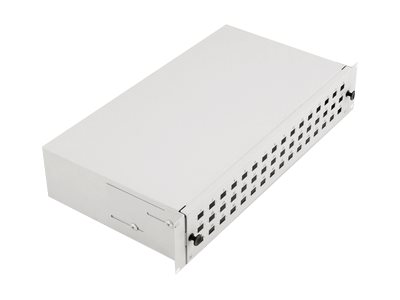 [DN-96200-2U] DIGITUS Professional DN-96200-2U - Glasfaserkabelkiste - Grau, RAL 7035 - 2U - 48.3 cm (19")