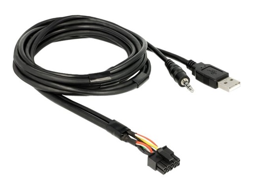 [85718] Delock USB/Audio-Verlängerungskabel - USB, Mini-Stecker (M)