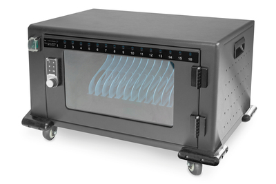 [DN-45007] DIGITUS Mobiler Ladeschrank für 16 Tablets bis 13 Zoll, USB- C