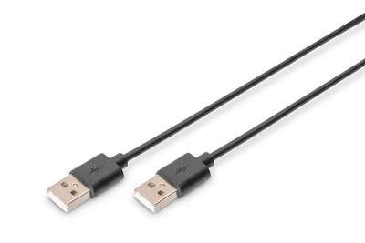 [AK-300100-010-S] DIGITUS USB-A Anschlusskabel, 1m