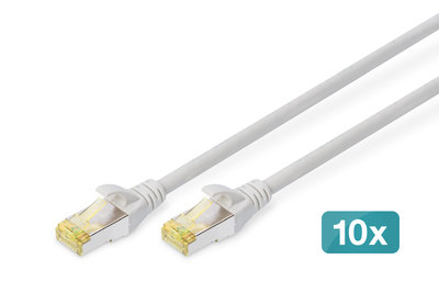[DK-1644-A-030-10] DIGITUS CAT 6A S/FTP Patchkabel, 10 Stück