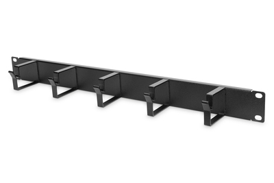 [DN-97602] DIGITUS Kabelrangierpanel mit Kabelführungsbügeln für 483 mm (19")-Schränke, 1HE