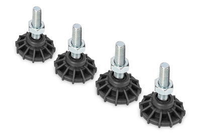 [DN-19 FEET] DIGITUS Nivellierfüße für 482,6 mm (19") Netzwerk- and Serverschränke