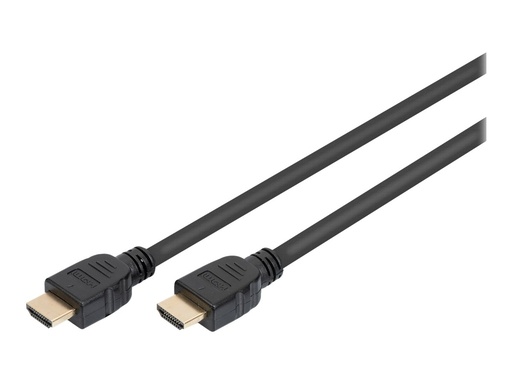 [DB-330124-010-S] DIGITUS Ultra High Speed - HDMI-Kabel mit Ethernet - HDMI männlich zu HDMI männlich - 1 m - Dreifachisolierung - Schwarz - 8K60Hz (7680 x 4320)