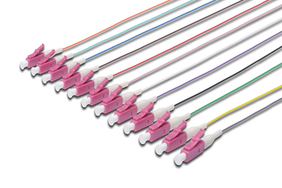[DK-25332-02-4] DIGITUS Durchgefärbte LC Simplex OM4 Pigtails