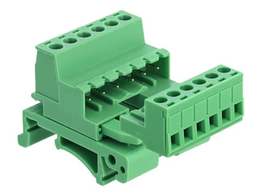 [66080] Delock Netzanschlussadapter-Kit - grün