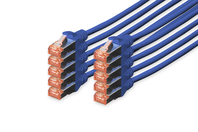 [DK-1644-005-B-10] DIGITUS CAT 6 S/FTP Patchkabel, 10 Stück