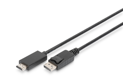 [AK-340303-010-S] DIGITUS DisplayPort Adapterkabel, DP - HDMI Typ A
