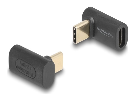 [60246] Delock USB-Adapter - 24 pin USB-C (M) gewinkelt zu 24 pin USB-C (W)
